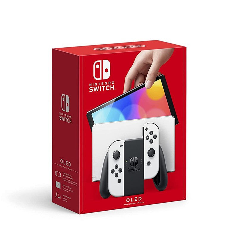 Nintendo Switch Oled mit weißen Joy‑Con