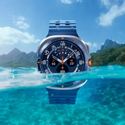 Samsung Galaxy Watch Ultra Titane Smartwatch 47mm LTE - Bleu Titane