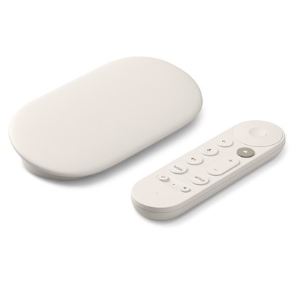 Google TV Streamer 4K Blanc 32 Go – HDR et Wi-Fi